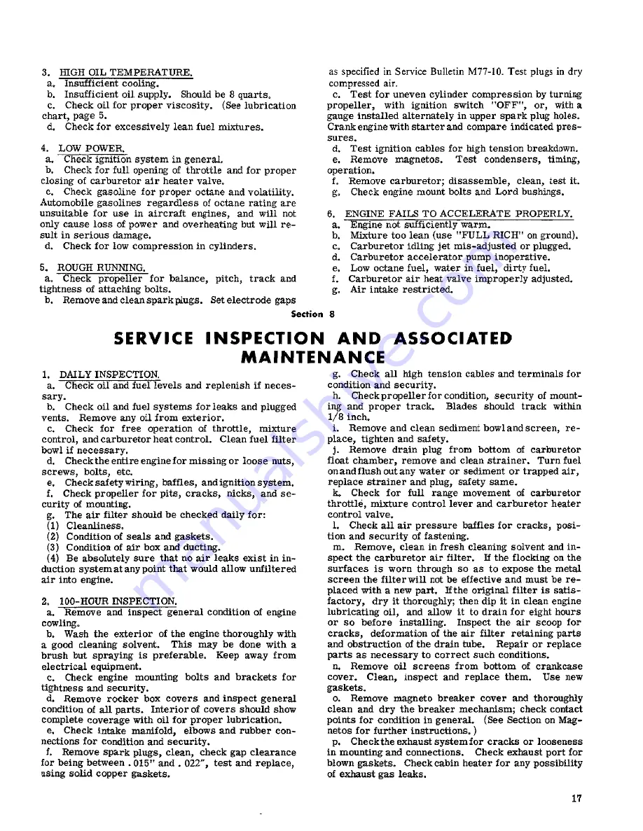 Continental Motors C-125 Manual Download Page 23