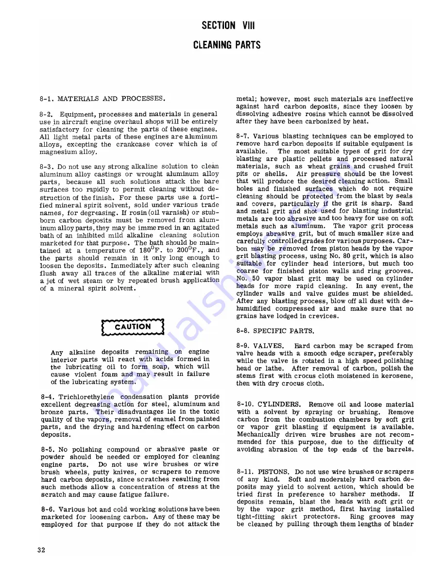 Continental Motors GO-300-A Overhaul Manual Download Page 40