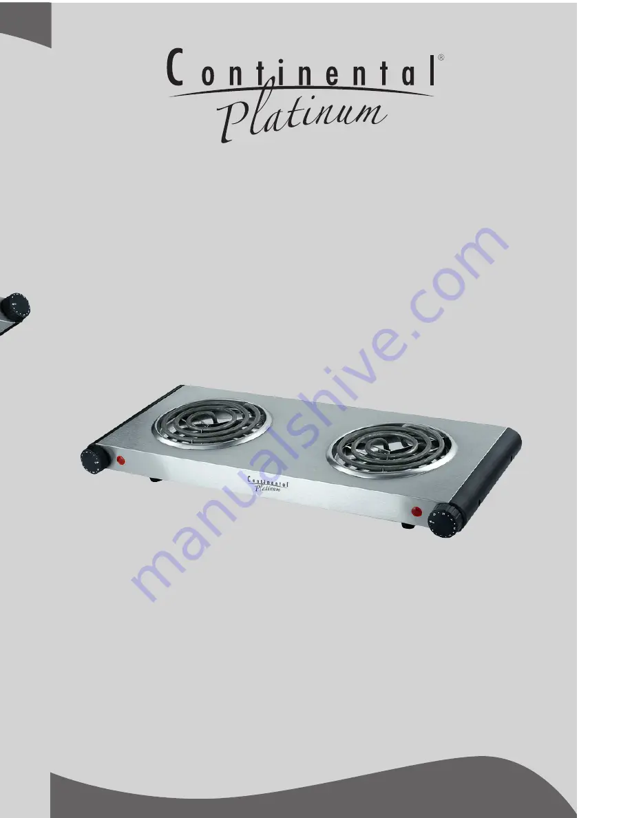 Continental Platinum Platinum CP43329 Instruction Manual Download Page 1