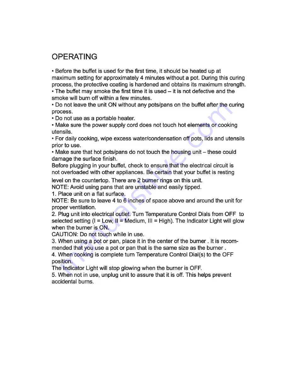 Continental Platinum Platinum CP43329 Instruction Manual Download Page 3