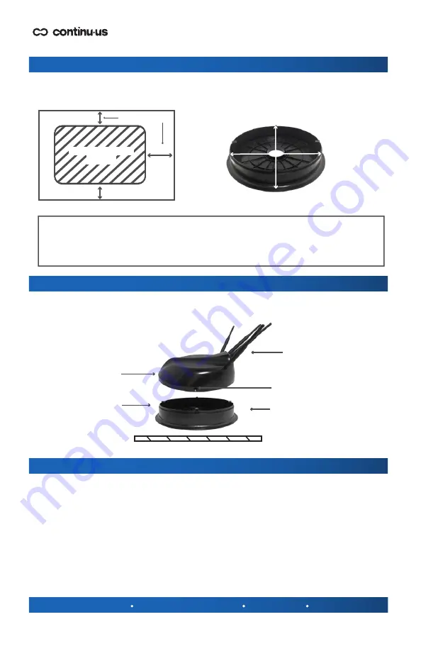 Continu.us CA-1000WIFI Installation Instruction Manual Download Page 3