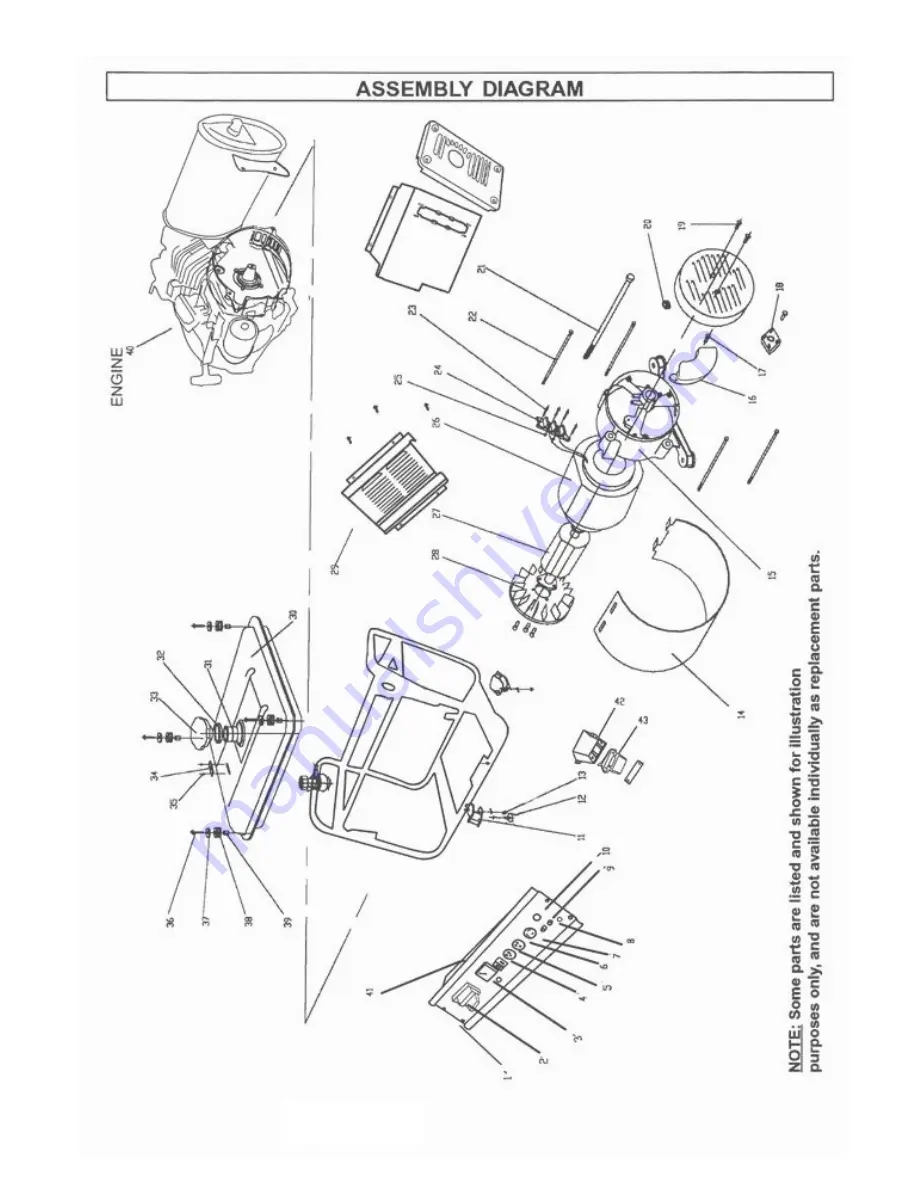 Contractor Line GEN03213 Instruction Manual Download Page 19