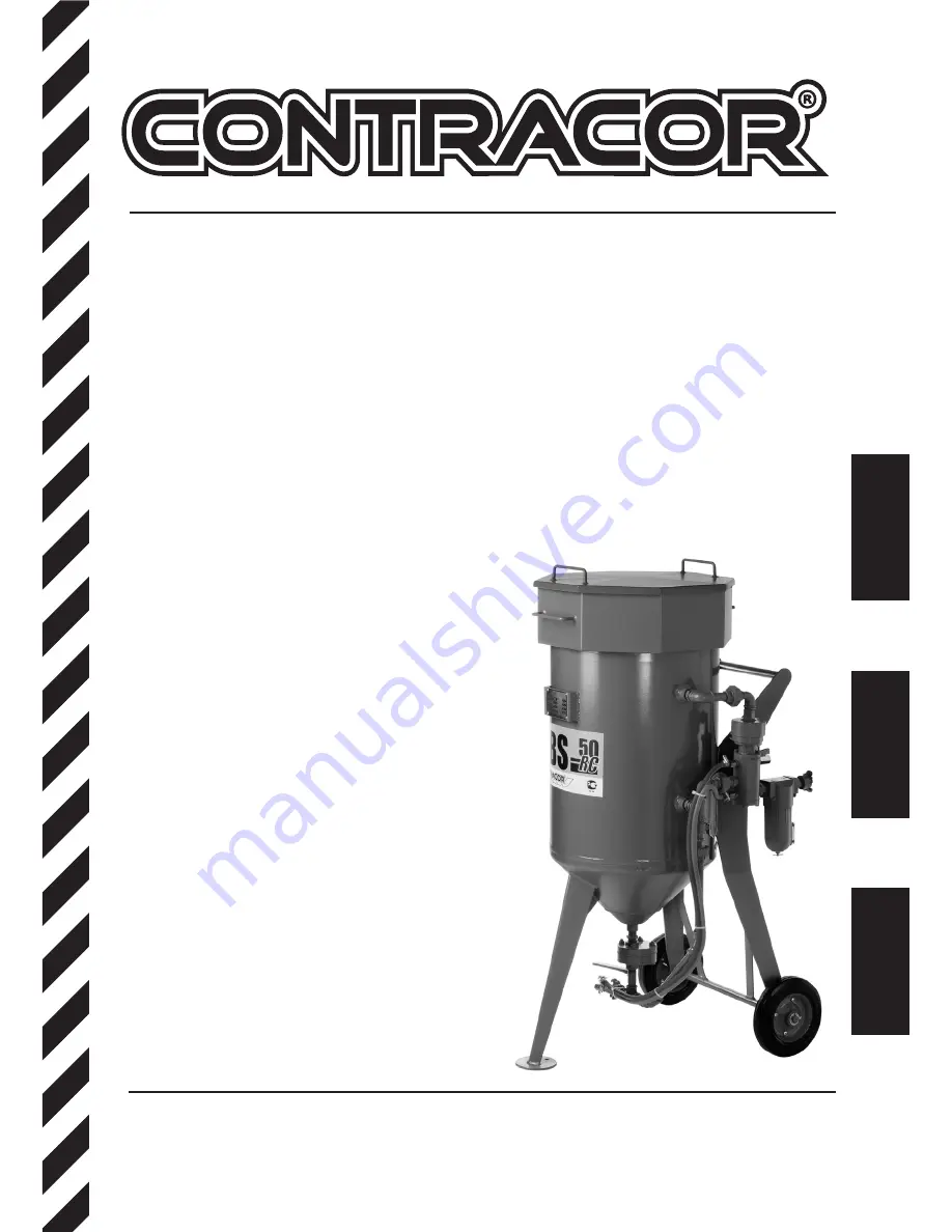 Contractor DBS-25RC User Manual Download Page 1