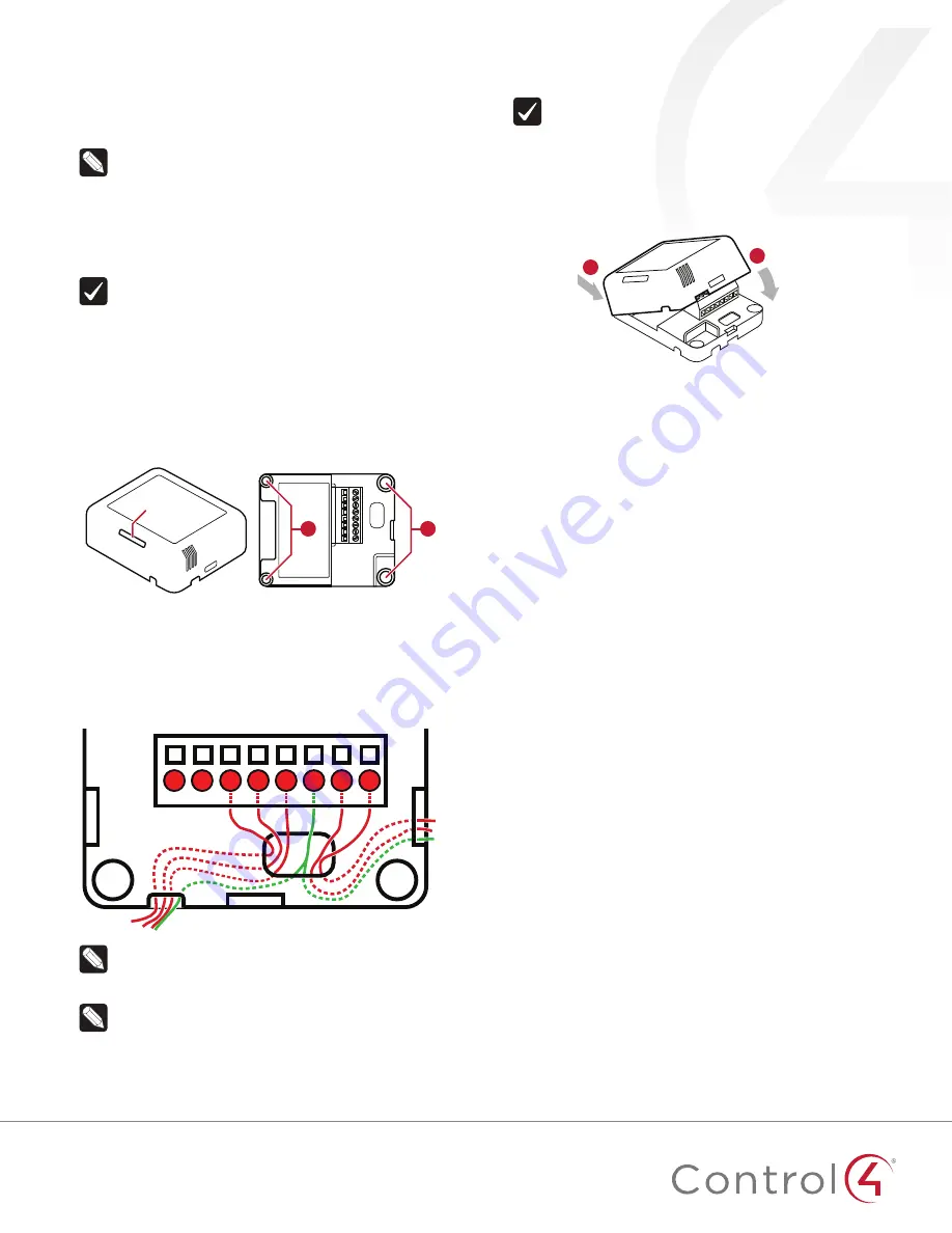 Control 4 ZigBee C4-Z2C Installation Manual Download Page 3