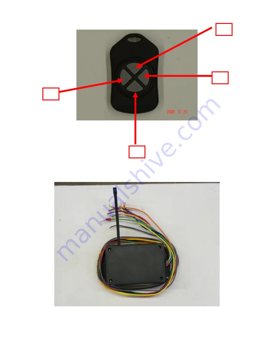 Control All Wireless 4DP0L0EFA Installation Instructions Download Page 2