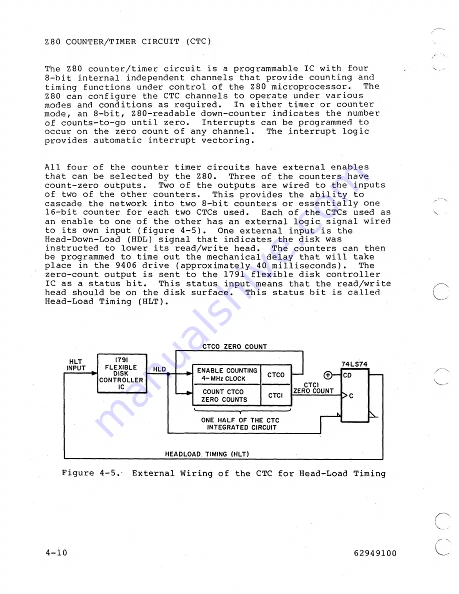 Control Data Corporation CDC 40003-200 Скачать руководство пользователя страница 50