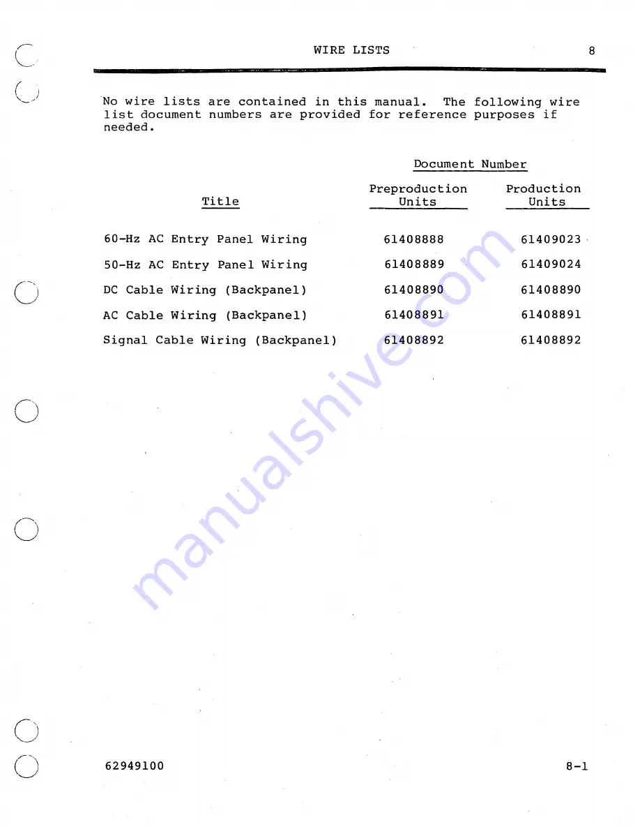 Control Data Corporation CDC 40003-200 Hardware Maintenance Manual Download Page 179