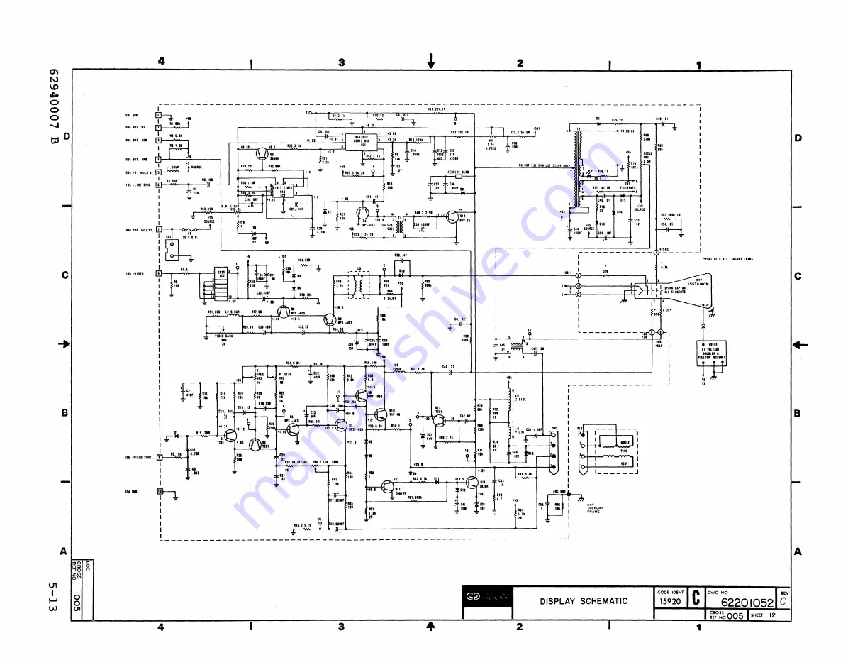 Control Data Corporation CDC 40003-22 Hardware Maintenance Manual Download Page 134