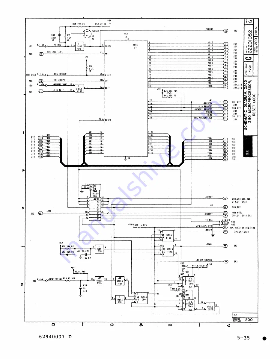 Control Data Corporation CDC 40003-22 Скачать руководство пользователя страница 156