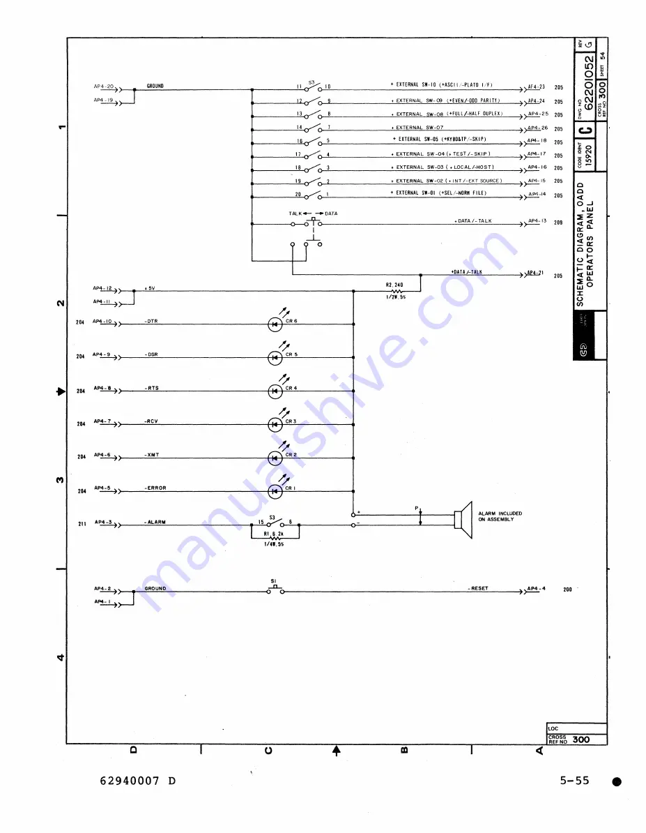 Control Data Corporation CDC 40003-22 Скачать руководство пользователя страница 176