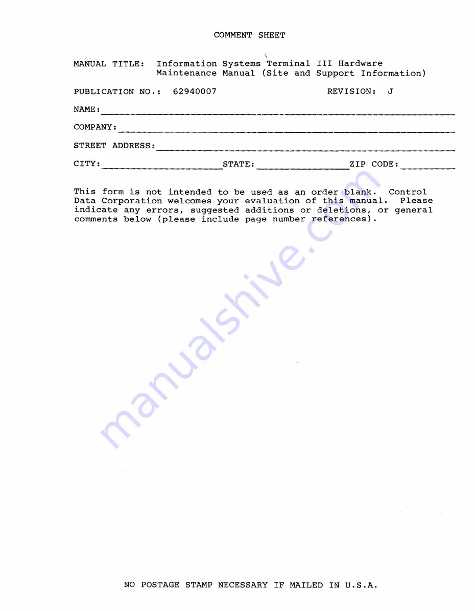 Control Data Corporation CDC 40003-22 Hardware Maintenance Manual Download Page 372