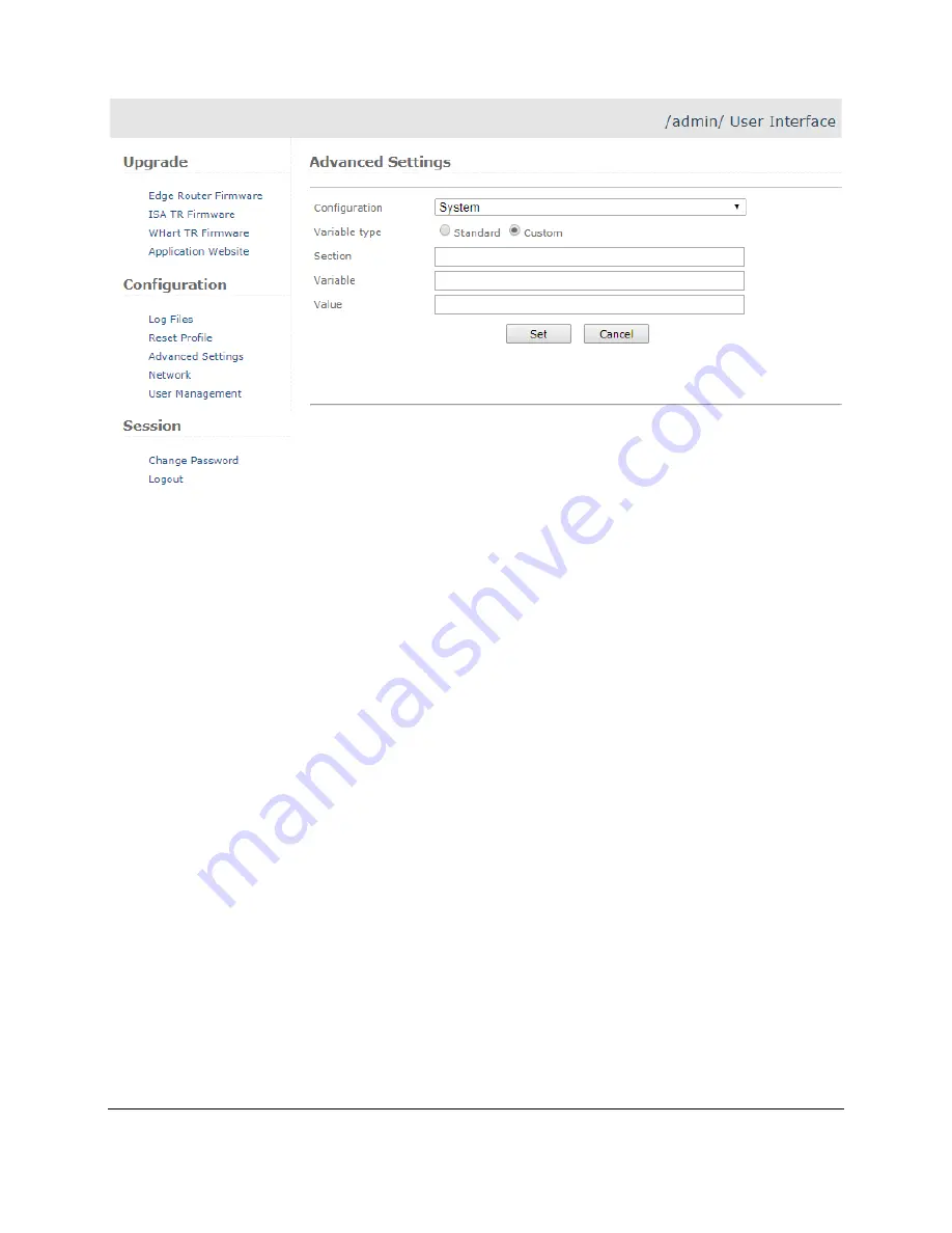 Control Data Systems Versa Router 950 User Manual Download Page 187