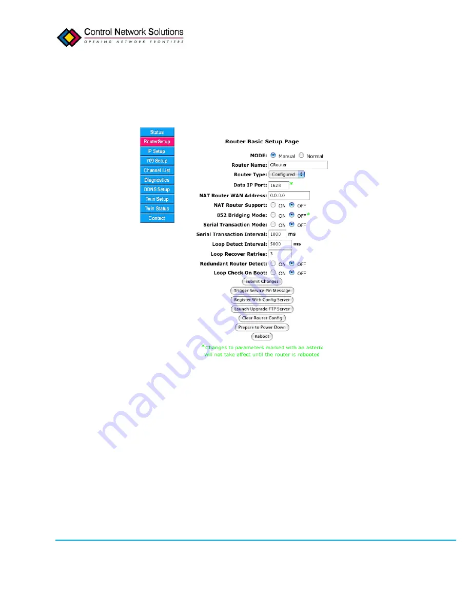 Control Network Solution eNodeIVTM User Manual Download Page 32