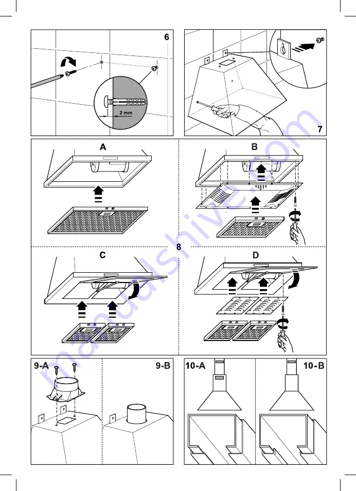 controlair BH 900 Instructions For Installation, Use And Maintenance Manual Download Page 4