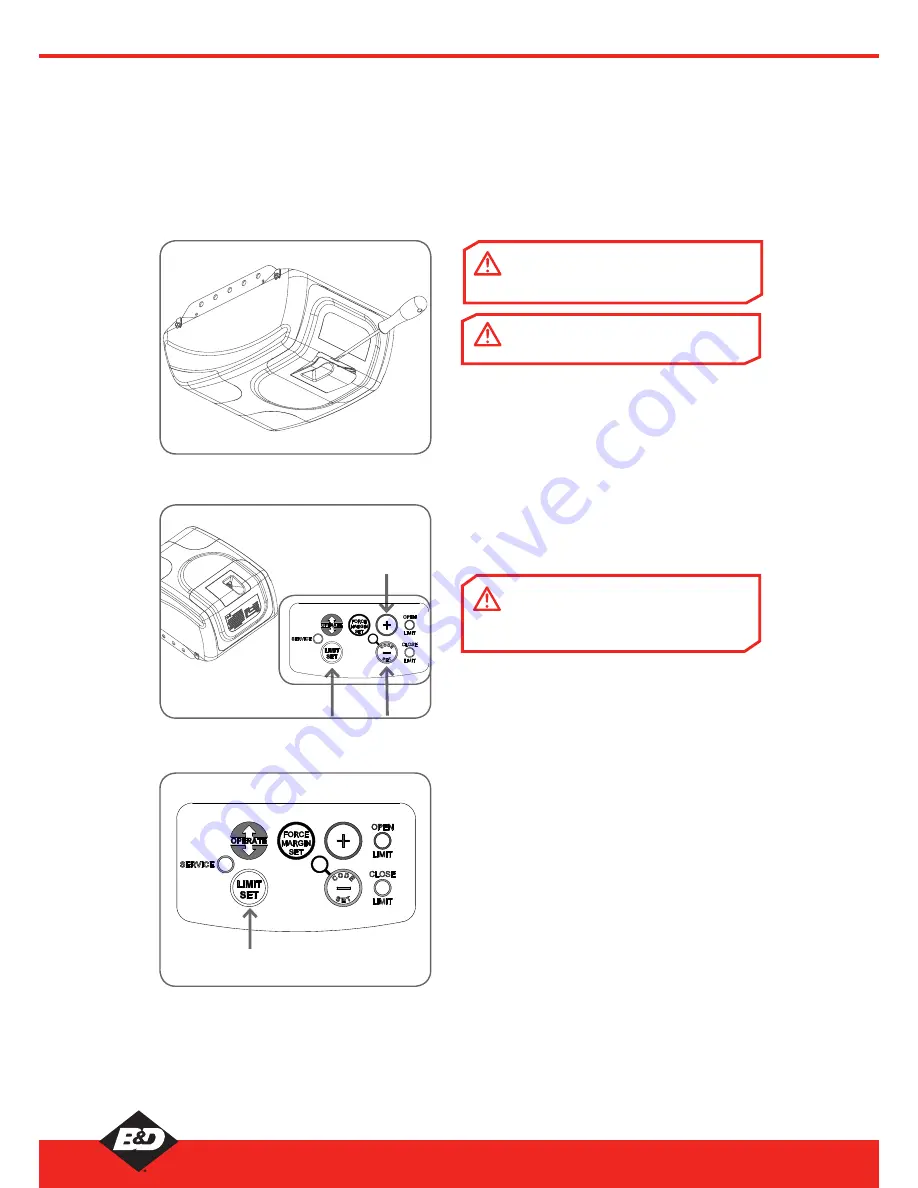 Controll-A-Door P Diamond Instruction Manual Download Page 16