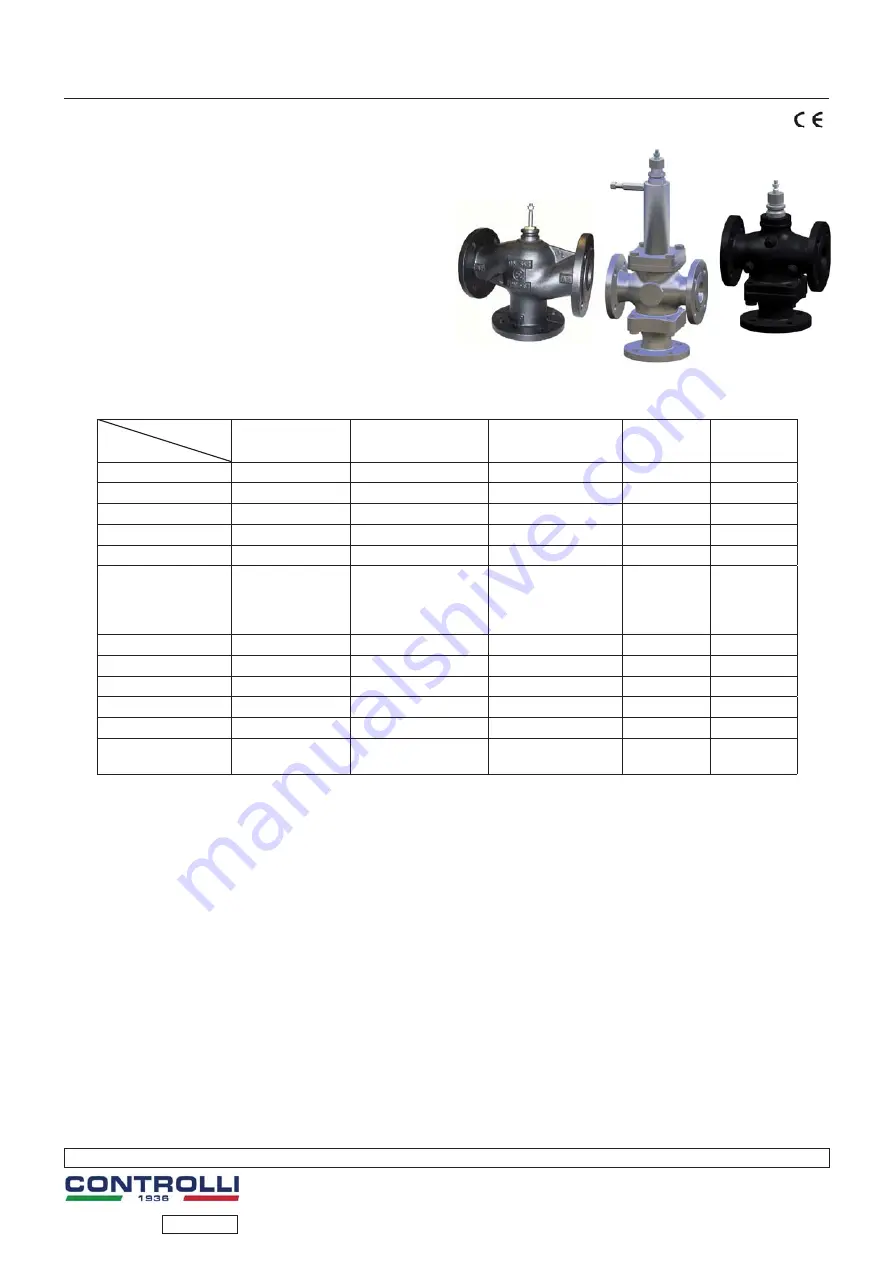 Controlli 3F Series Quick Start Manual Download Page 1