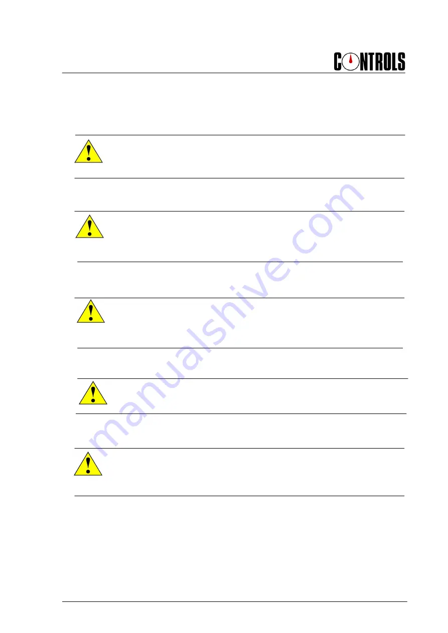 Controls 58-C0181/DGT Instruction Manual Download Page 11