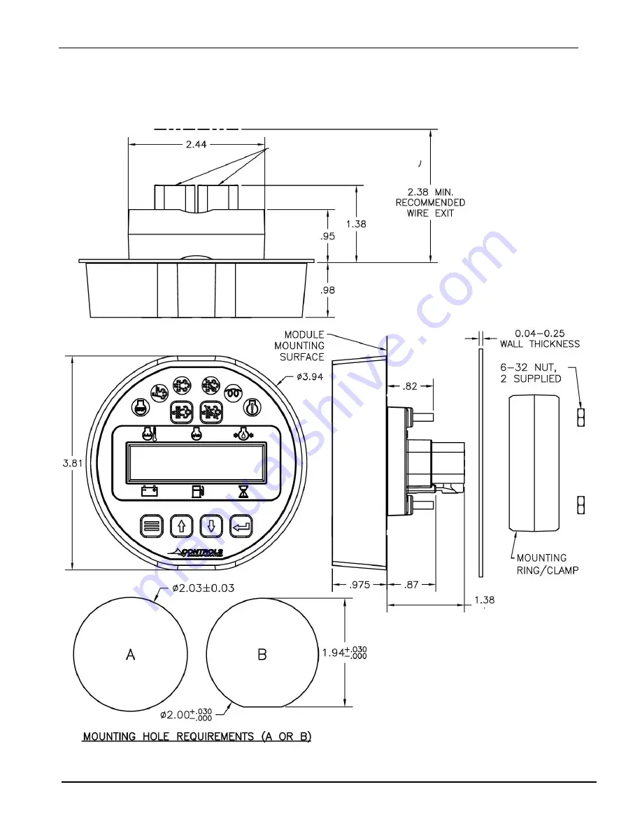 Controls MVP-G142 Product Manual Download Page 3