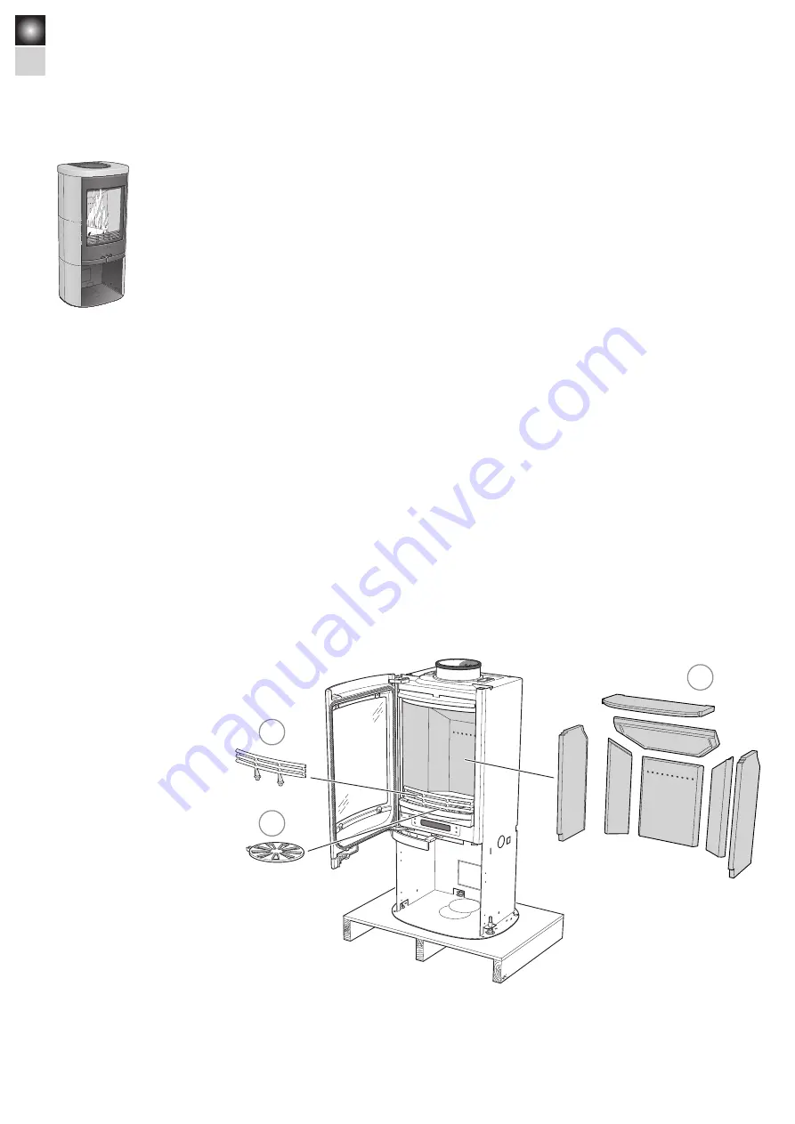 Contura C 820T Installation Instructions Manual Download Page 4