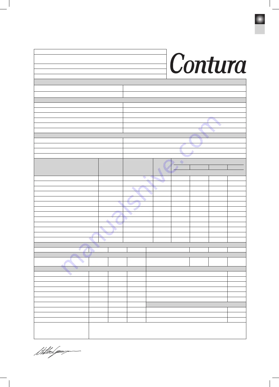 Contura NIBE i50 Installation Instructions Manual Download Page 3