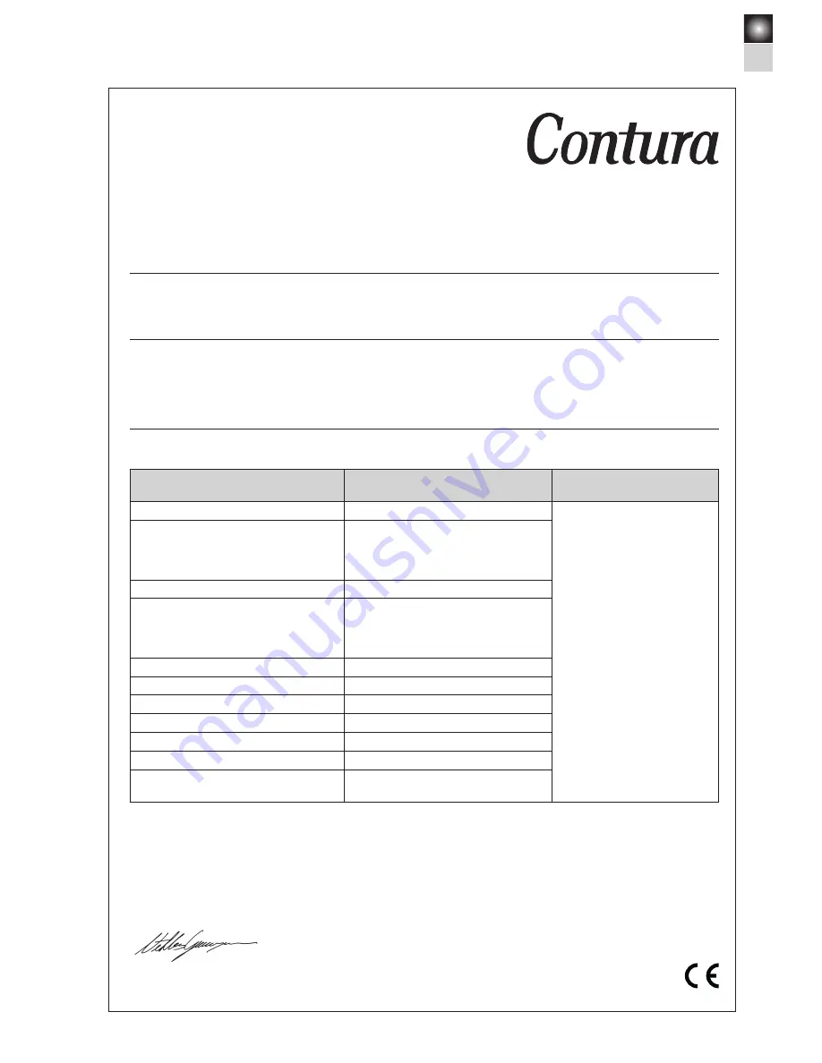 Contura Surround C 11 Installation Instruction Download Page 3