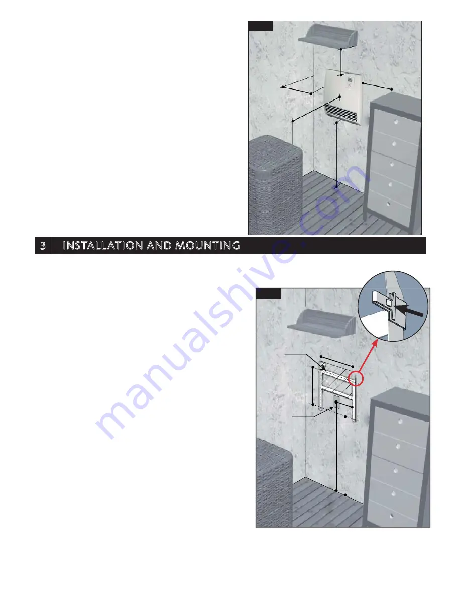 CONVECTAIR CALYPSO 7825 Installation & Operating Instruction Download Page 19