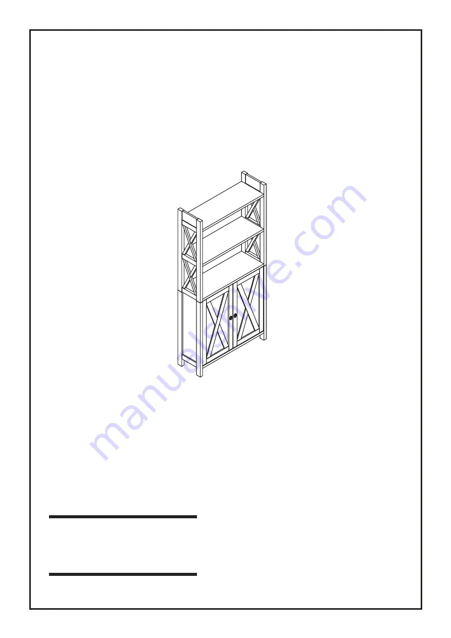 convenience concepts 121050ES Assembly Instructions Manual Download Page 1