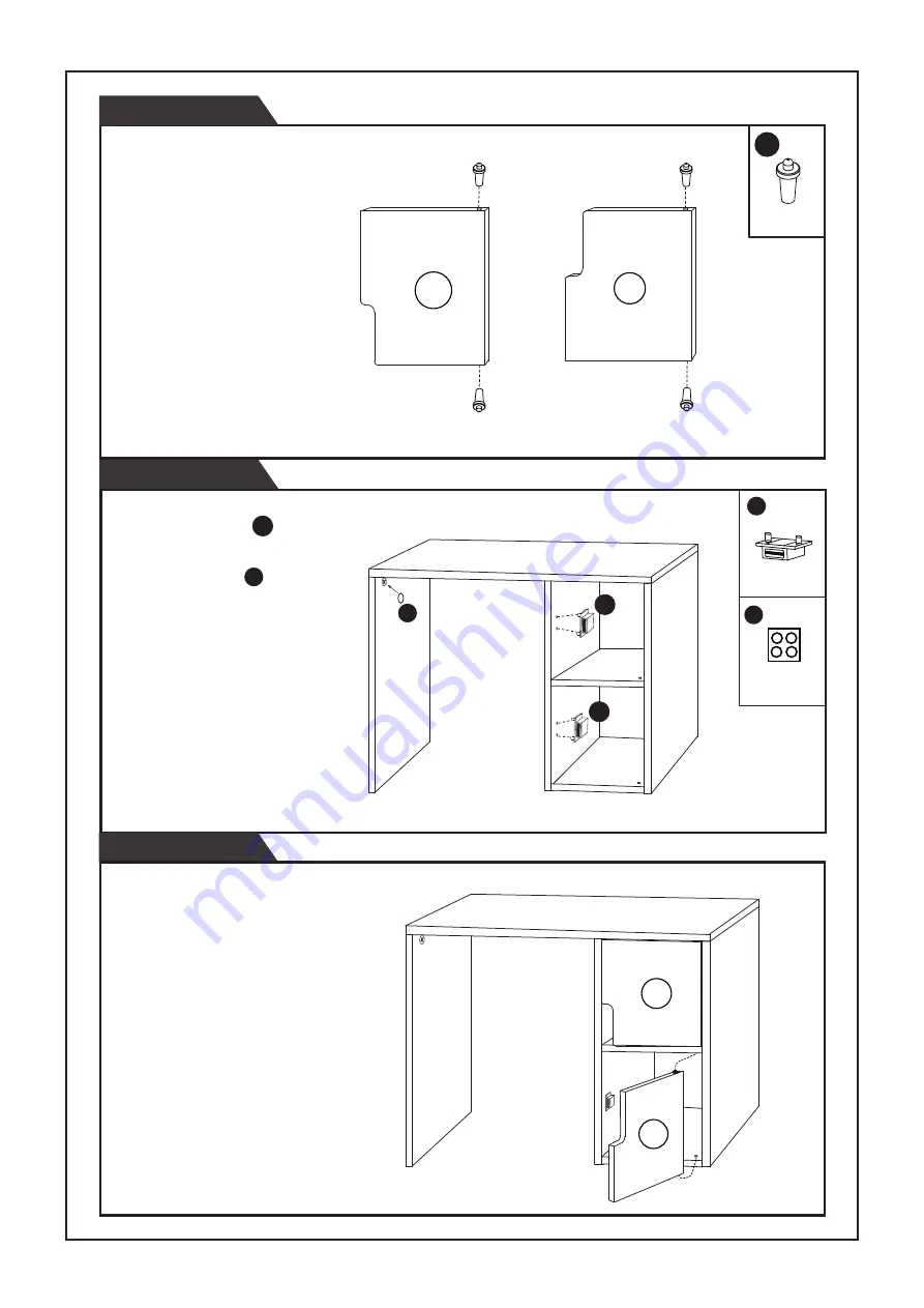 convenience concepts 131450 Assembly Instructions Manual Download Page 6