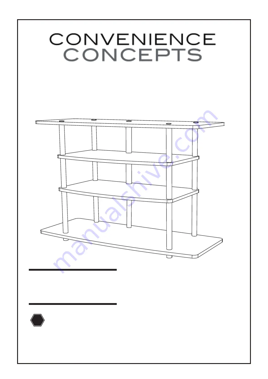 convenience concepts 141031 Скачать руководство пользователя страница 1