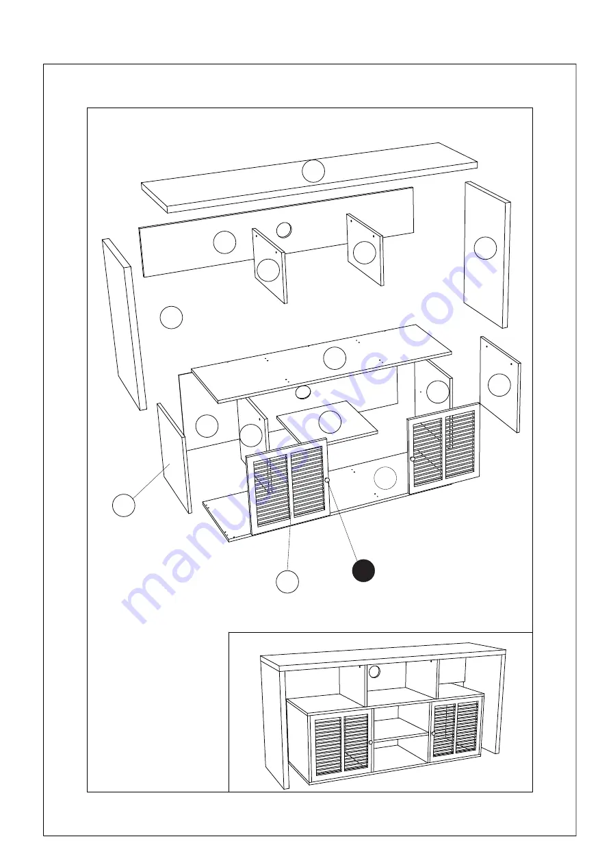 convenience concepts 151394 Assembly Instructions Manual Download Page 3