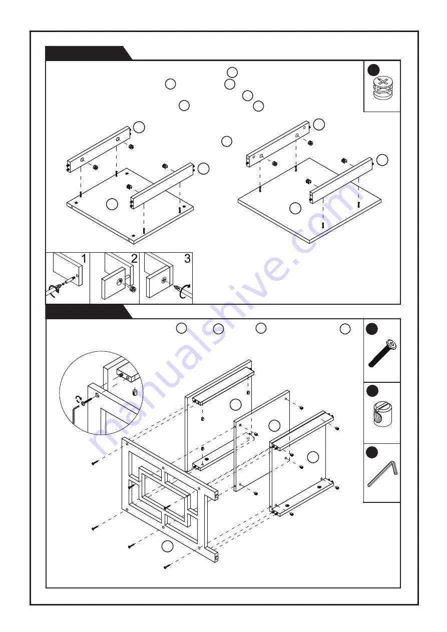 convenience concepts 203245 Assembly Instructions Download Page 4