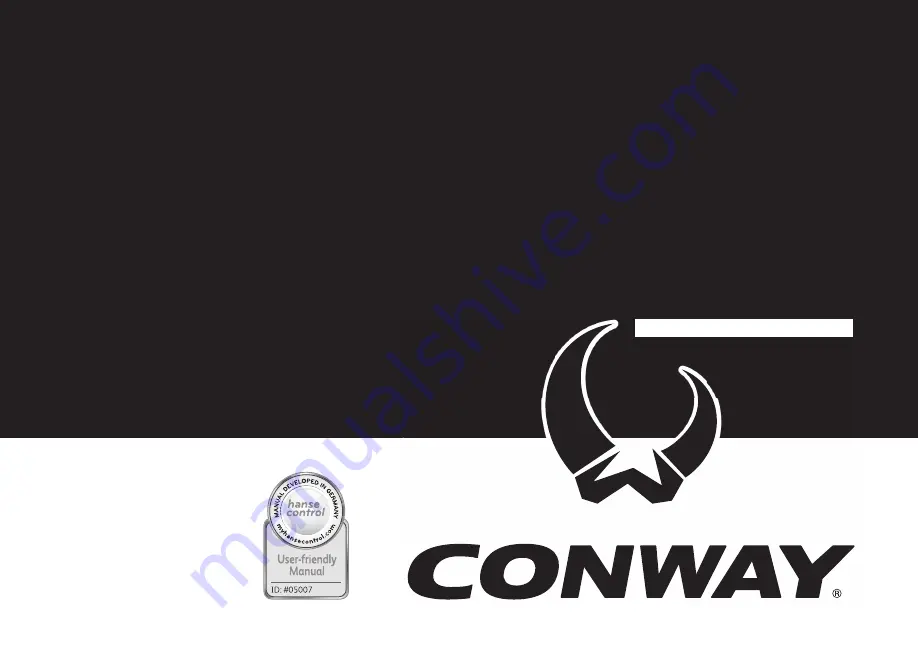 Conway MT 2018 User Manual Download Page 1