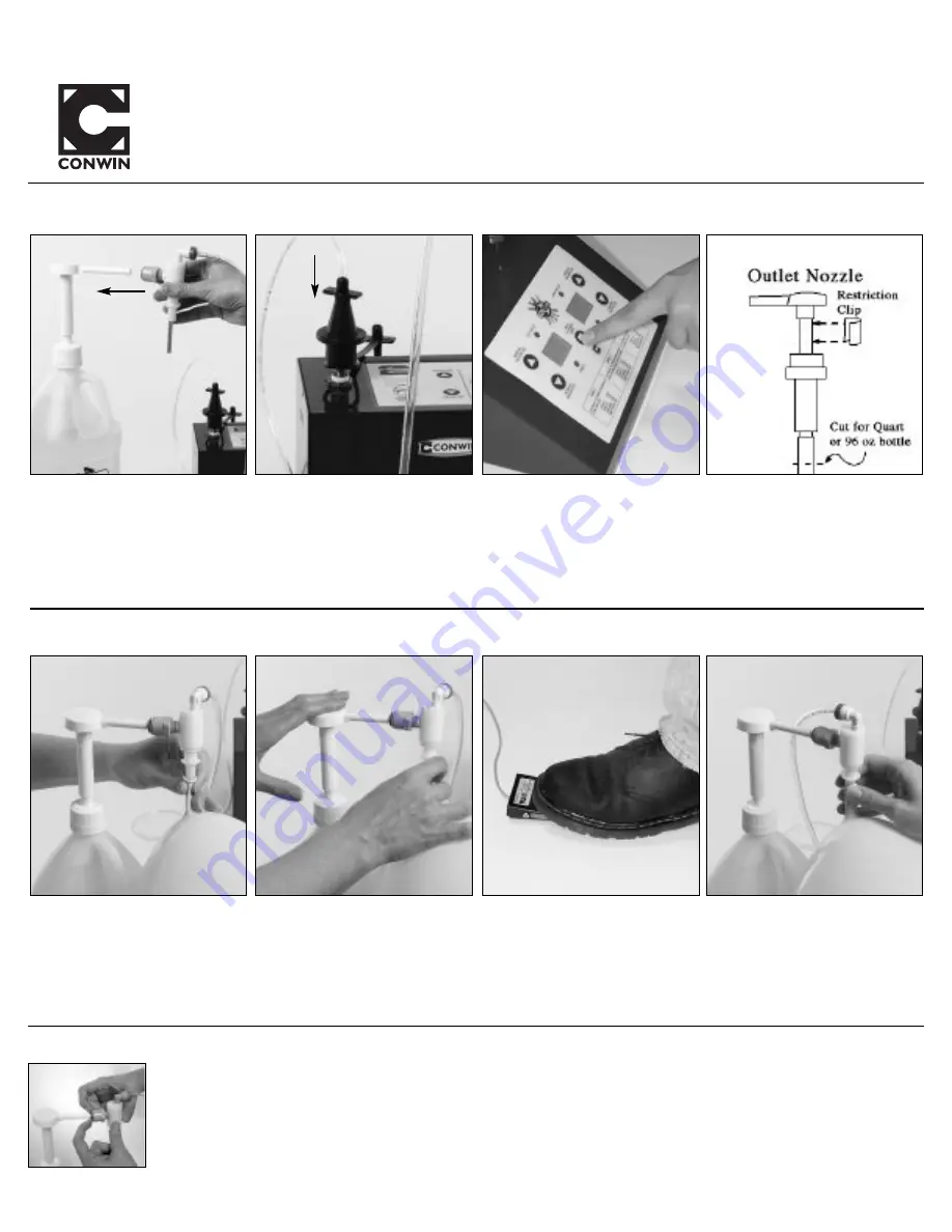 CONWIN Helium / Hi-Float Instruction Sheet Download Page 1