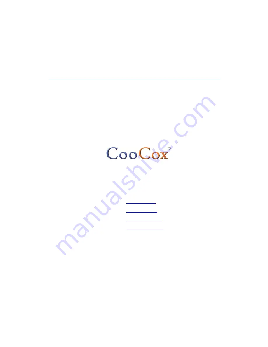 CooCox Embedded Pi User Manual Download Page 1