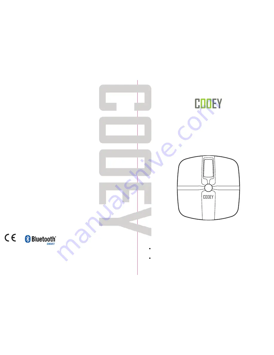 Cooey WBT1-357-B User Manual Download Page 1