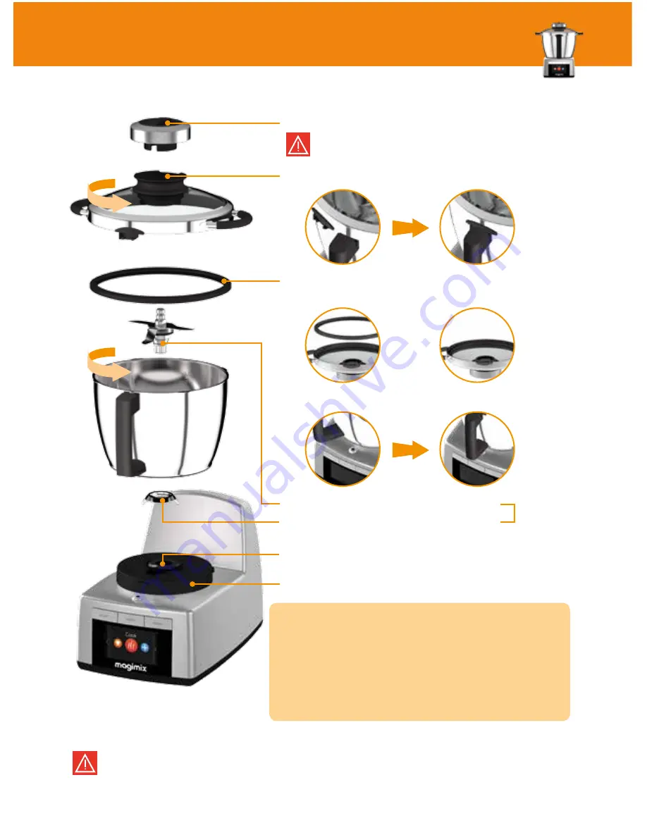 COOK MAGIMIX Instructions For Use Manual Download Page 16