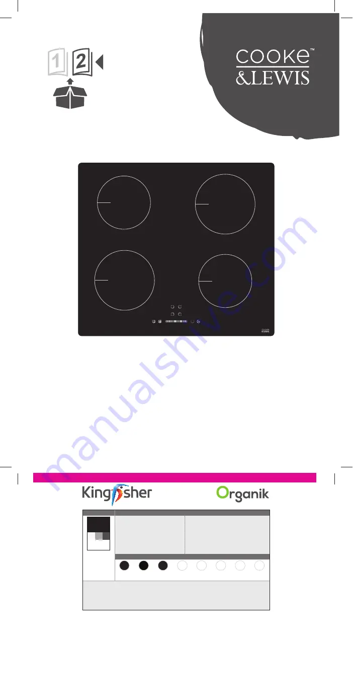 Cooke & Lewis 3663602553069 Manual Download Page 1