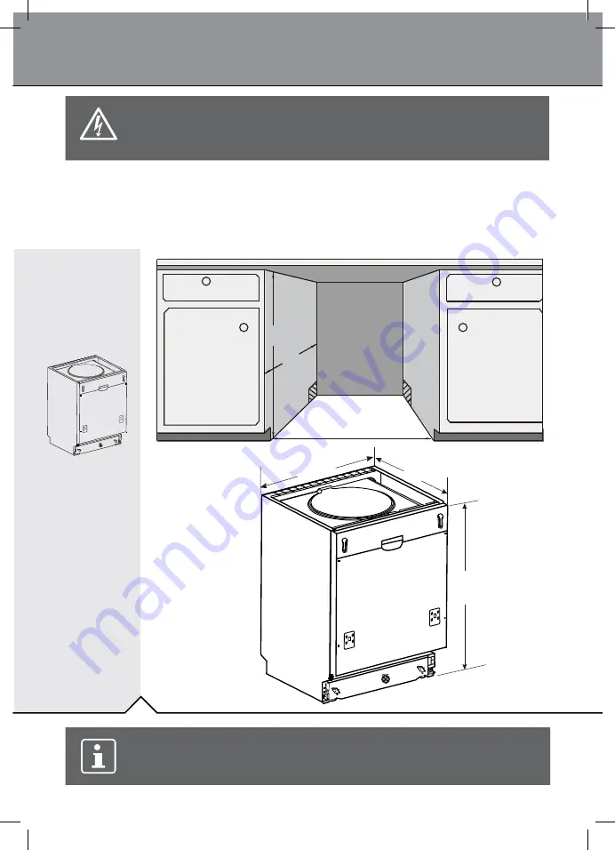 Cooke & Lewis BDW60MCL Manual Download Page 42