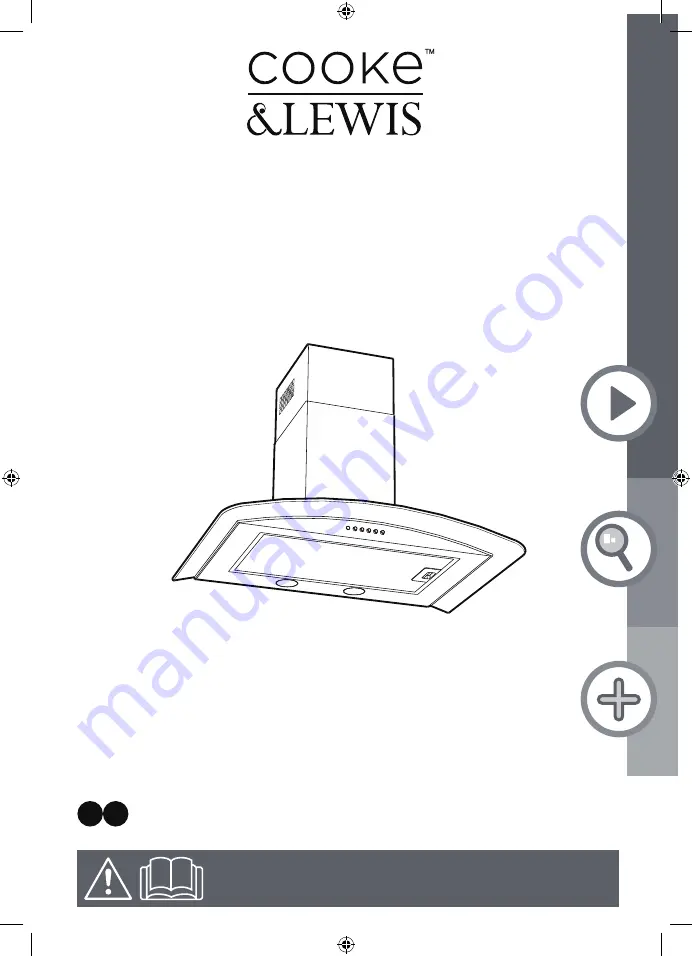 Cooke & Lewis CLLED60-BK Instruction Download Page 1