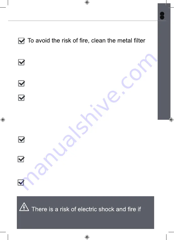 Cooke & Lewis CLLED60-BK Instruction Download Page 9