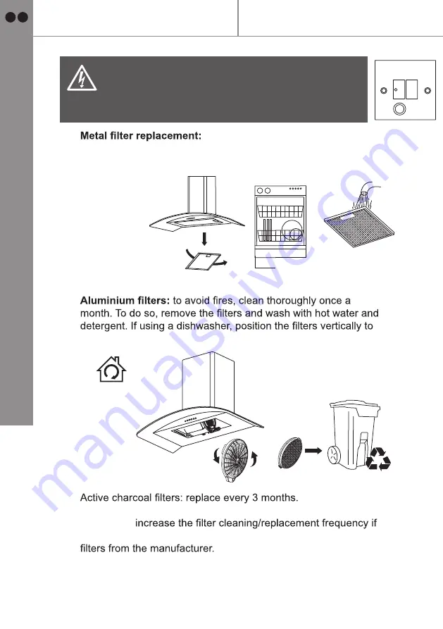 Cooke & Lewis CLLED60-BK Instruction Download Page 16