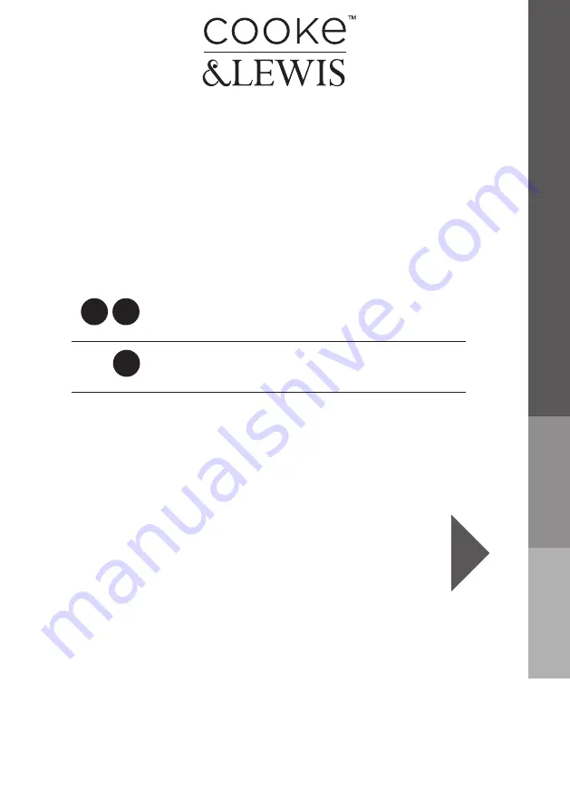 Cooke & Lewis CLMF2BK-C Manual Download Page 3