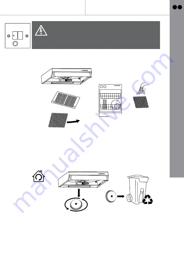 Cooke & Lewis CLVH60SS-C Manual Download Page 13