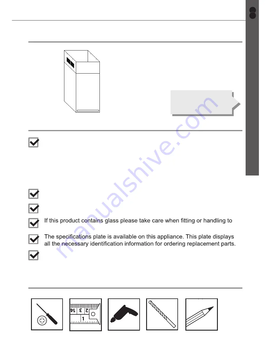 Cooke & Lewis IHB40CL User Handbook Manual Download Page 5