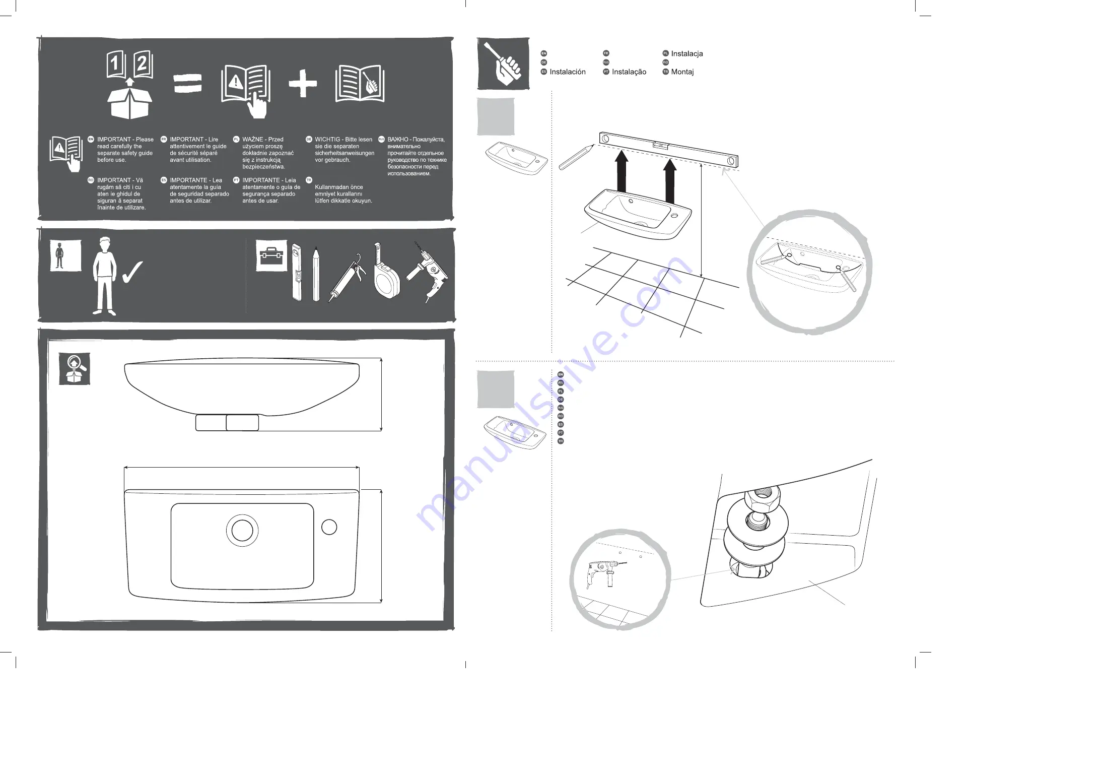 Cooke & Lewis Musi 3663602954538 Installation Manual Download Page 2