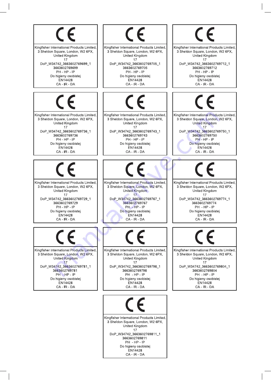 Cooke & Lewis Naya 3663602769750 Manual Download Page 25