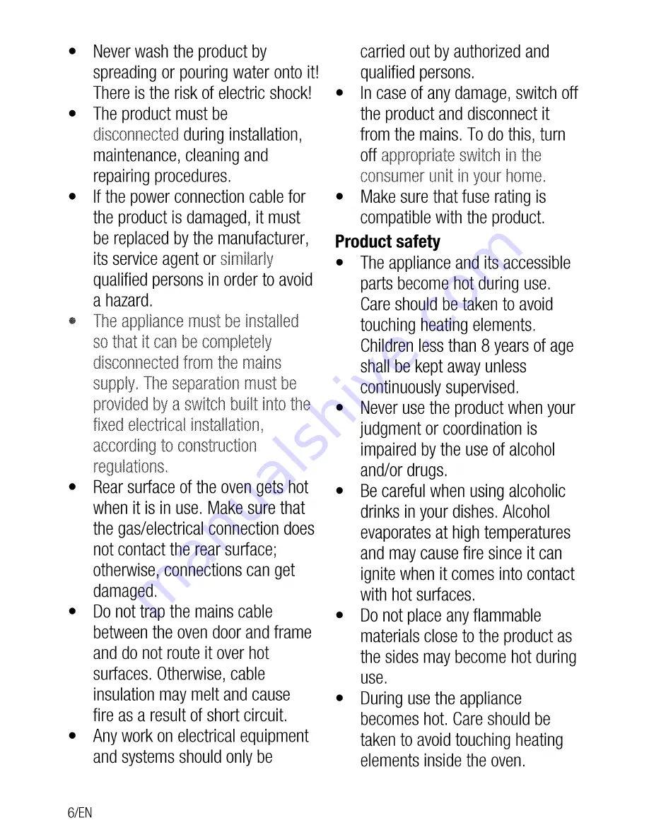 Cookmaster CK 90F 232K Manual Download Page 6