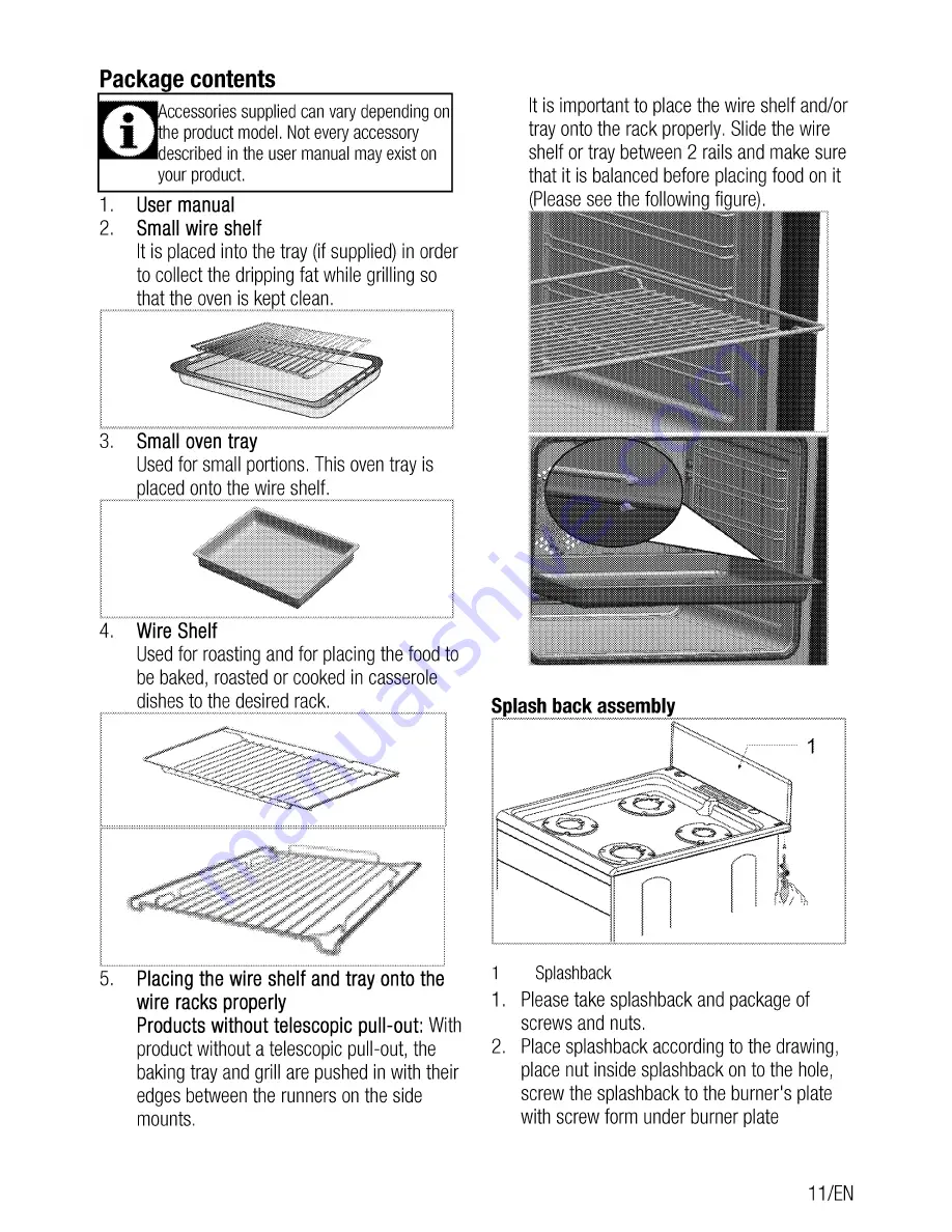 Cookmaster CK 90F 232K Manual Download Page 11