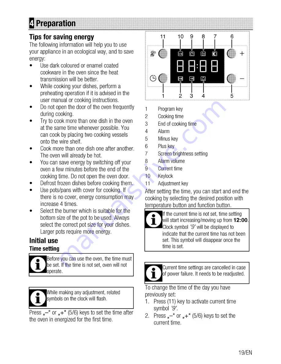 Cookmaster CK 90F 232K Manual Download Page 19