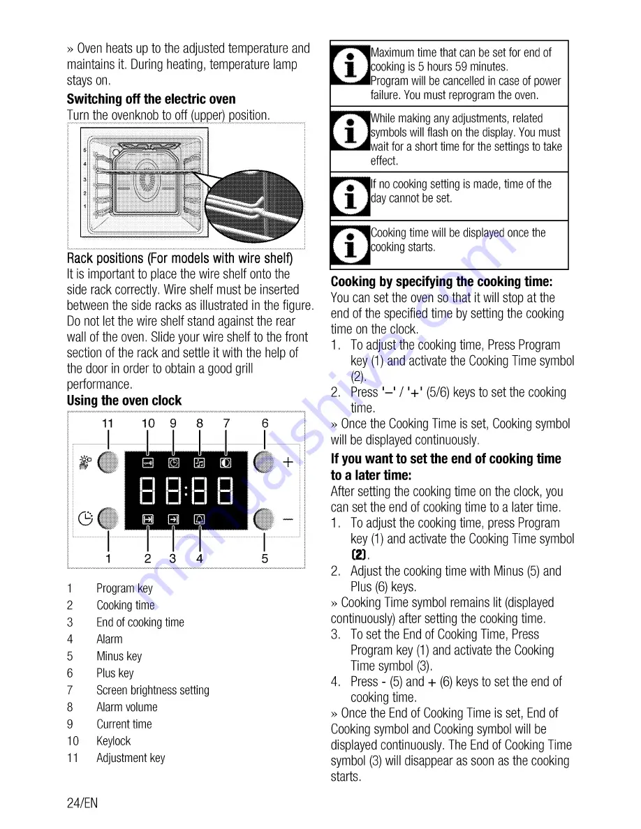 Cookmaster CK 90F 232K Manual Download Page 24